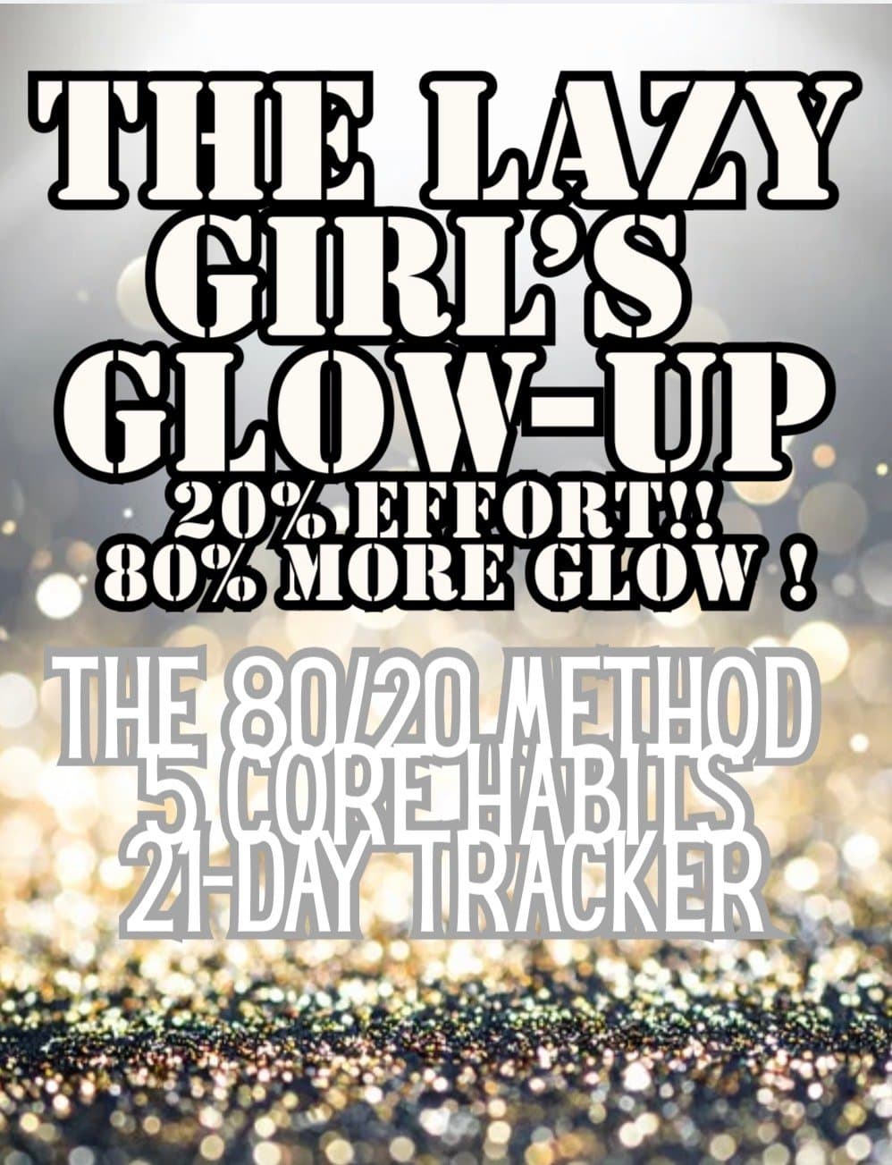 The Lazy Girl's Glow Up cover